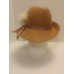 Vintage George W Bollman Co~ 's Hat Doeskin felt 100% Wool USA Camel Color  eb-24867694